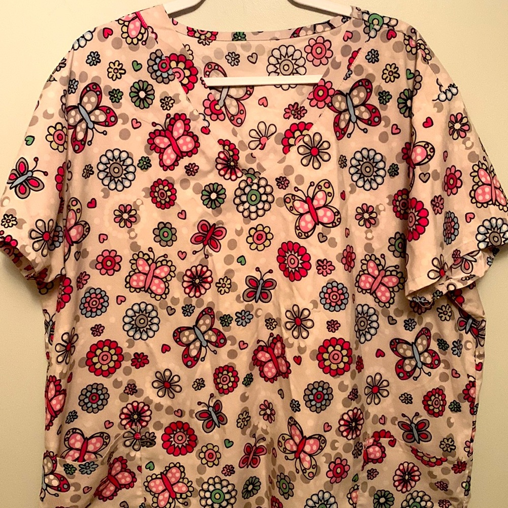 Beautiful scrub top